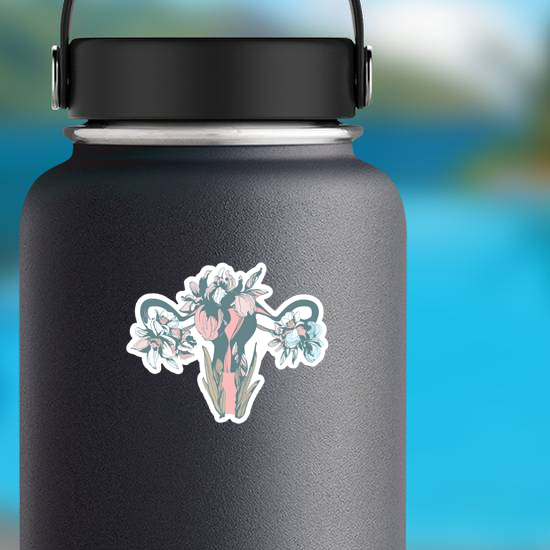 Woman Blooming Sticker