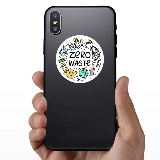 Zero Waste Doodles Sticker