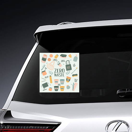 Zero Waste Elements Sticker