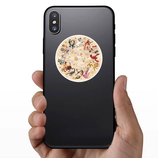 Zodiac Circle Sticker