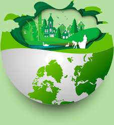 Green Earth Sticker