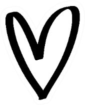 Hand Drawn Boho Heart Sticker