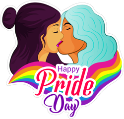 Happy Pride Day Sticker