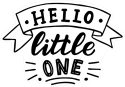 Hello Little One Sticker
