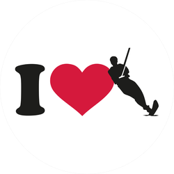 I Love Wakeboarding Sticker