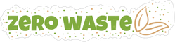Leaf Zero Waste Sticker