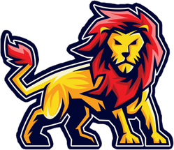Lion Sport Logo Sticker