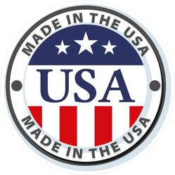 Made In USA Seal Sticker