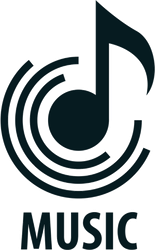 Music Logo Icon Sticker