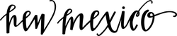 New Mexico Text Sticker