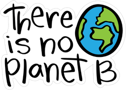 No Planet B Sticker