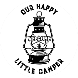 Our Happy Little Camper Sticker