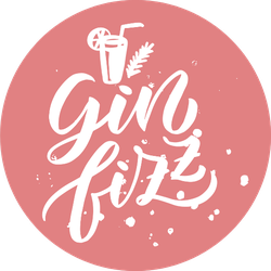 Party "gin Fizz" Sticker