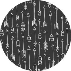 Pattern Scandinavian Style Arrows Sticker