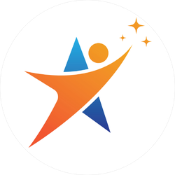 Person and Star Sticker