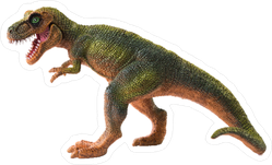 Plastic Dinosaur Toy Sticker
