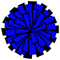 Pom Pom Art Sticker