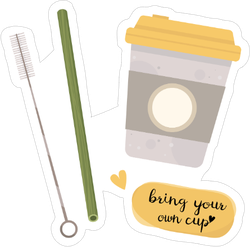 Reusable And Recyclable Eco Sticker