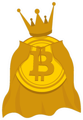 Royal Bitcoin Sticker
