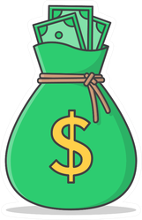 Sack of Money Sticker