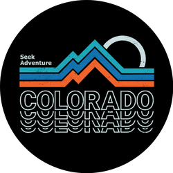 Seek Adventure Colorado Sticker