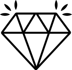 Shining Diamond Sticker