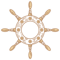 Ship Steering Wheel Sticker