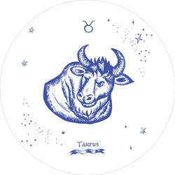 Simple Taurus Design Sticker