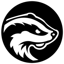 Skunk Animal Cartoon Logo Sticker