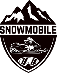 Snowmobile Shield Emblem Sticker