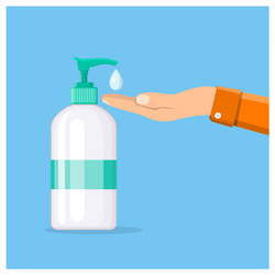 Soap Dispenser Sticker