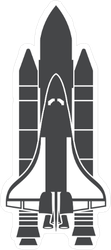 Space Shuttle Sticker