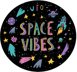 Space Vibes Sticker