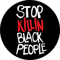 "stop Killin Black People" Sticker
