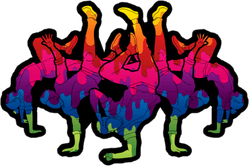 Street Dance Hip Hop Team Sticker
