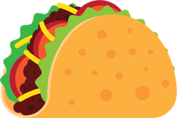 Taco Sticker