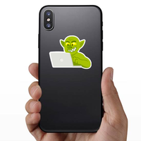 Cartoon Internet Troll Meme Sticker