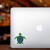 Cute Flat Sea Turtle Illustration Sticker