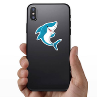 Cute Shark Giving Thumb Up Sticker