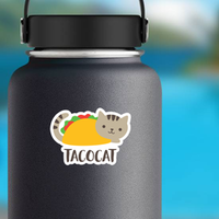 Cute Taco Cat Sticker