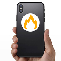 Dim Fire Sticker