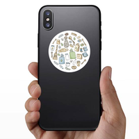 Eco Friendly Doodles Sticker