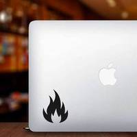 Blazing Flame Fire Sticker example