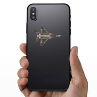 Fighter Eagle Jet Sticker
