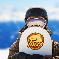 Fresh And Tasty Tacos Sticker