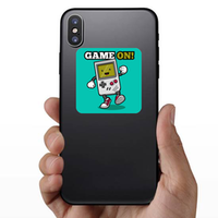 Game On Gameboy Sticker