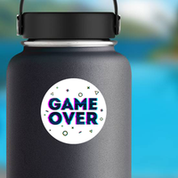 Game Over Glitch Sticker