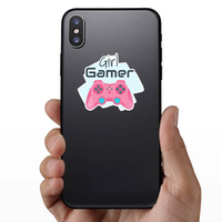 Girl Gamer Sticker