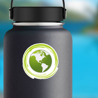 Go Green Earth Sticker
