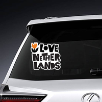I Love Netherlands Sticker